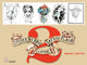 Book cover of: Spider Webb's Classic Tattoo Flash 2. By: Spider Webb