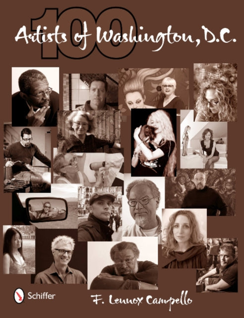 Book cover of: 100 Artists of Washington, D.C.. By: F. Lennox Campello