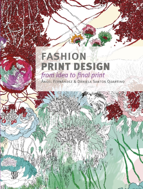 Book cover of: Fashion Print Design. By: Ángel Fernández