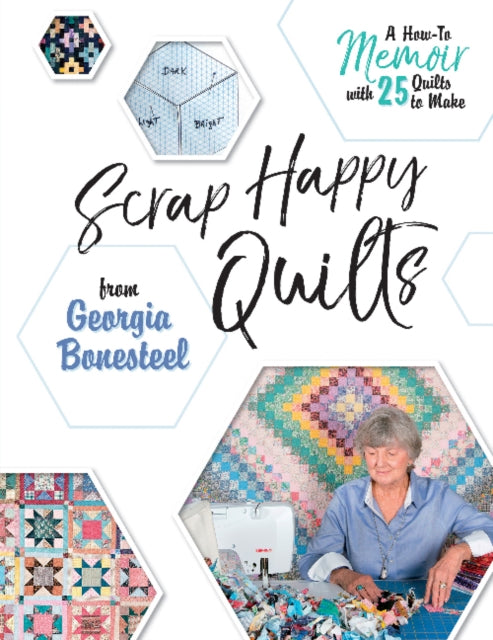 Book cover of: Scrap Happy Quilts from Georgia Bonesteel. By: Georgia Bonesteel