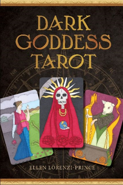 Book cover of: Dark Goddess Tarot. By: Ellen Lorenzi-Prince
