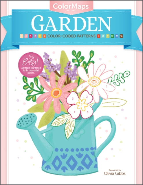 Book cover of: ColorMaps: Garden. By: Olivia Gibbs