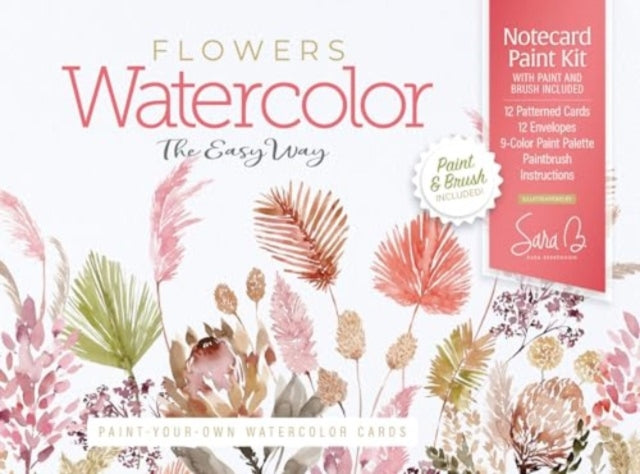 Book cover of: Watercolor the Easy Way Paint-Your-Own Watercolor Cards Flowers