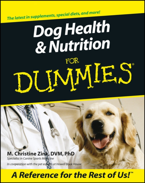Book cover of: Dog Health and Nutrition For Dummies