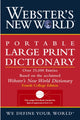 Book cover of: Webster's New World Portable Large Print Dictionary, Second