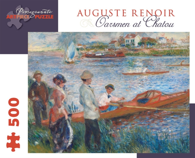 Book cover of: Oarsmen at Chatou Auguste Renoir 500-Piece Jigsaw Puzzle