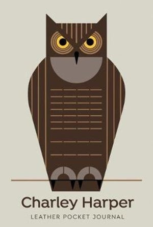 Charley Harper Leather Pocket Journal