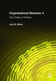 Book cover of: Organizational Behavior 4. By: John B. Miner