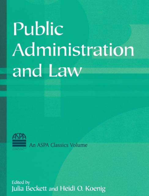 Book cover of: Public Administration and Law