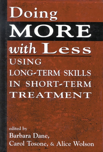 Book cover of: Doing More With Less. By: Alice Wolson