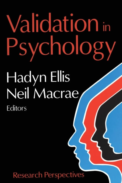 Book cover of: Validation in Psychology. By: Hayden Ellis