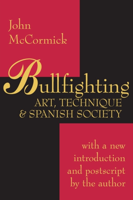 Book cover of: Bullfighting. By: John McCormick