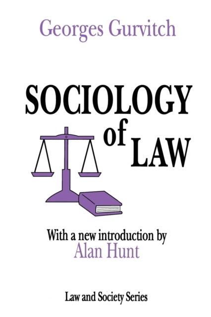 Book cover of: Sociology of Law