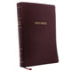 Book cover of: KJV Holy Bible: Super Giant Print with 43,000 Cross References, Burgundy Leather-look, Red Letter, Comfort Print (Thumb Indexed): King James Version. By: Thomas Thomas Nelson
