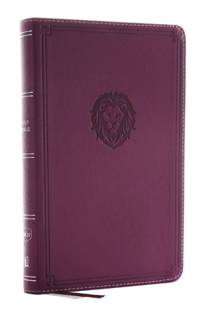 Book cover of: NKJV, Thinline Bible Youth Edition, Leathersoft, Purple, Red Letter, Comfort Print. By: Thomas Thomas Nelson