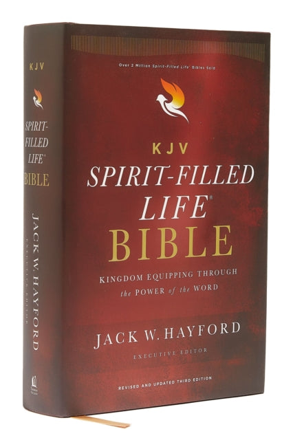 Book cover of: KJV, Spirit-Filled Life Bible, Third Edition, Hardcover, Red Letter, Comfort Print. By: Jack W. Hayford