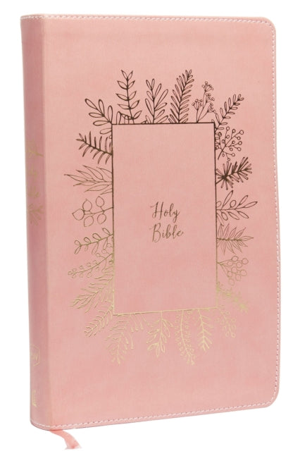 Book cover of: NKJV, Holy Bible for Kids, Leathersoft, Pink, Comfort Print. By: Thomas Thomas Nelson