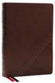 Book cover of: NKJV, Word Study Reference Bible, Leathersoft, Brown, Red Letter, Comfort Print. By: Zondervan Publishing Company