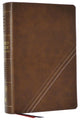 Book cover of: KJV, Word Study Reference Bible, Leathersoft, Brown, Red Letter, Comfort Print. By: Zondervan Publishing Company