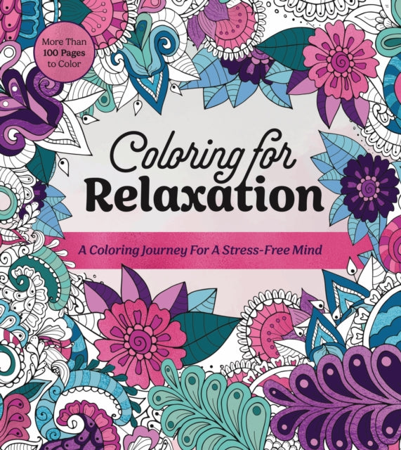Book cover of: Coloring for Relaxation