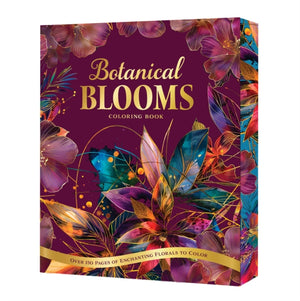 Botanical Blooms Coloring Book