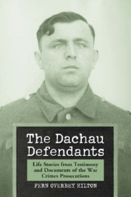 Book cover of: Dachau Defendants