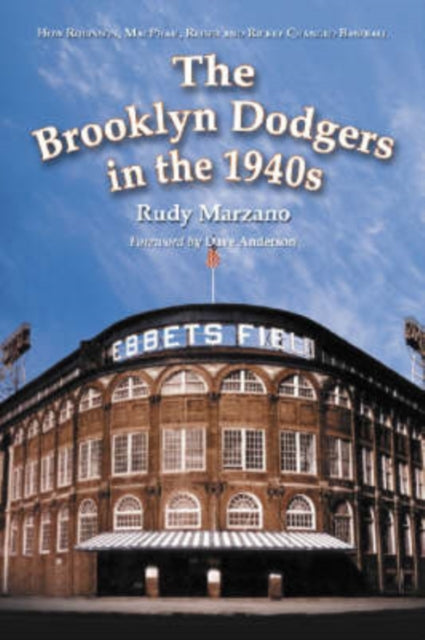 Book cover of: Brooklyn Dodgers in the 1940s. By: Rudy Marzano