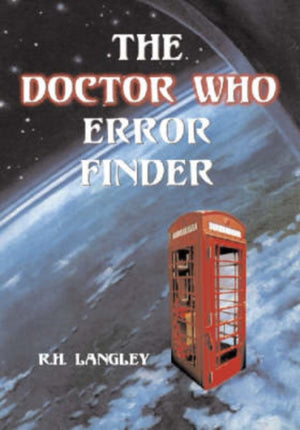 The Doctor Who Error Finder