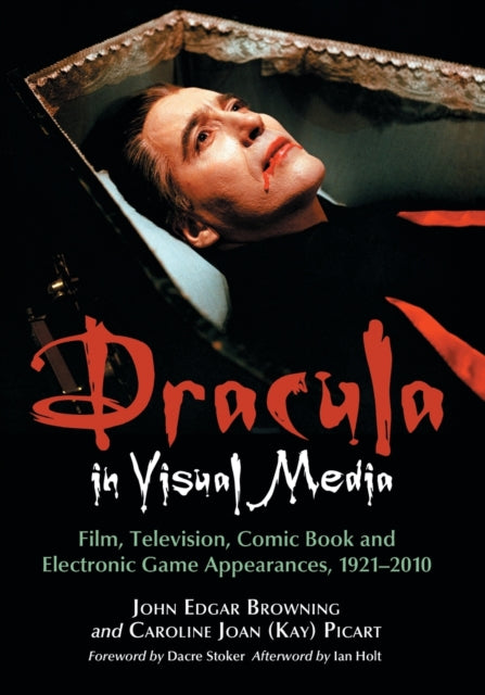 Book cover of: Dracula in Visual Media. By: John Edgar Browning