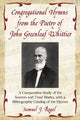 Book cover of: Congregational Hymns from the Poetry of John Greenleaf Whittier. By: Samuel J. Rogal