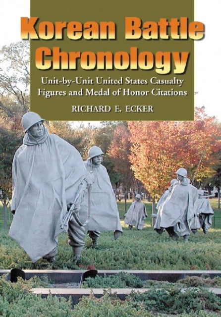 Book cover of: Korean Battle Chronology. By: Richard E. Ecker