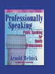 Book cover of: Professionally Speaking