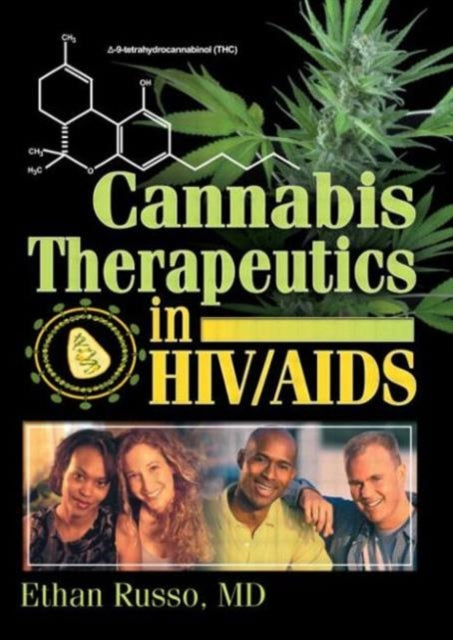 Book cover of: Cannabis Therapeutics in HIV/AIDS. By: Ethan Russo