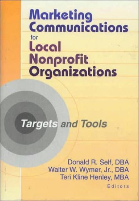Book cover of: Marketing Communications for Local Nonprofit Organizations