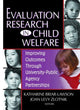 Book cover of: Evaluation Research in Child Welfare
