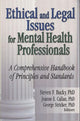 Book cover of: Ethical and Legal Issues for Mental Health Professionals