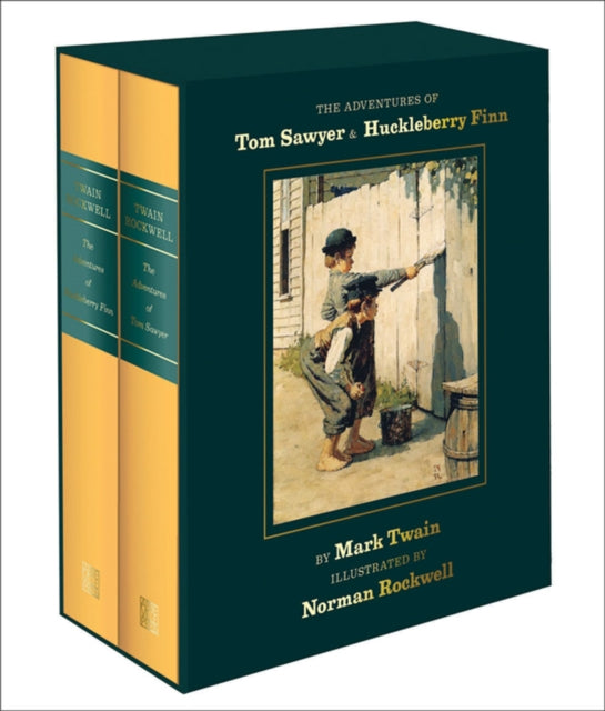 Book cover of: Adventures of Tom Sawyer and Huckleberry Finn. By: Mark Twain