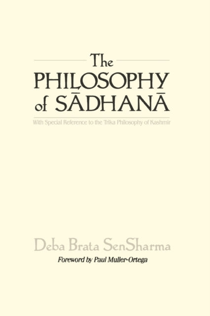 Book cover of: Philosophy of Sadhana