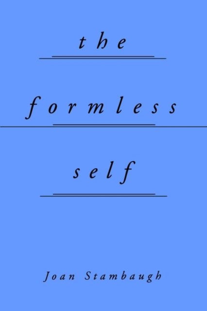Book cover of: Formless Self