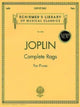 Book cover of: Joplin - Complete Rags for Piano. By: Scott Joplin