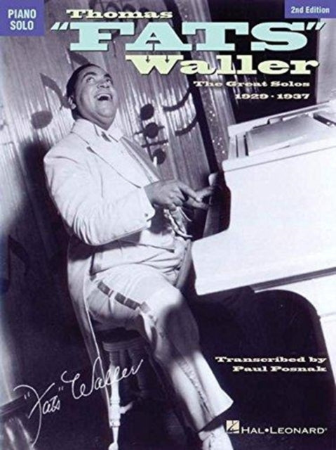 Book cover of: Fats Waller Great Solos 1929-41. By: Fats Waller