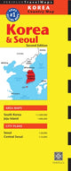 Book cover of: Korea & Seoul Travel Map Second Edition. By: Periplus Editions
