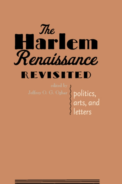 Book cover of: Harlem Renaissance Revisited. By: Jeffrey Ogbonna Green Ogbar