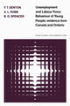 Book cover of: Unemployment and Labour Force Behaviour of Young People