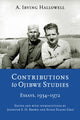 Book cover of: Contributions to Ojibwe Studies. By: A. Irving Hallowell