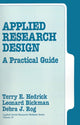 Book cover of: Applied Research Design