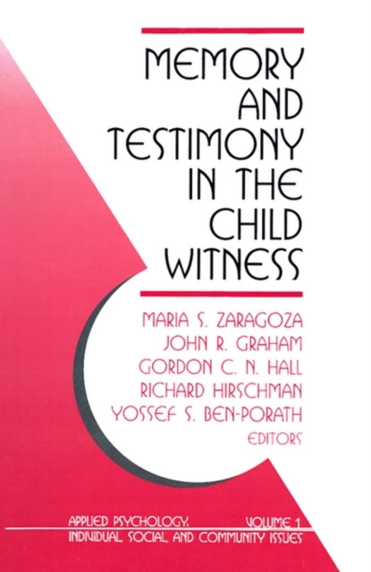 Book cover of: Memory and Testimony in the Child Witness