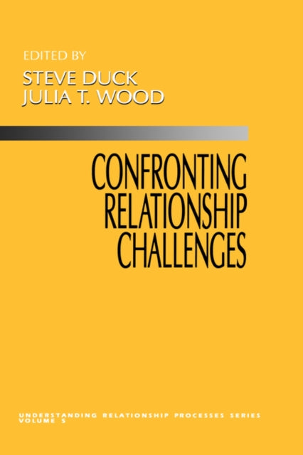 Book cover of: Confronting Relationship Challenges