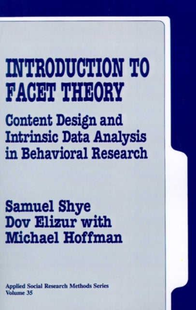 Book cover of: Introduction to Facet Theory