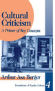 Book cover of: Cultural Criticism. By: Arthur Asa Berger